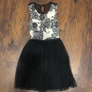 Anthropologie winter wonderland dress